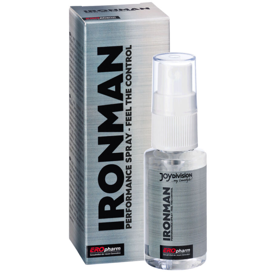 JOYDIVION EROPHARM - SPRAY RETARDATEUR DE PERFORMANCE IRONMAN POUR HOMMES 30ML