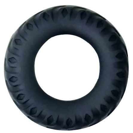 DANCE - TITAN COCKRING NOIR VERT 2 CM 