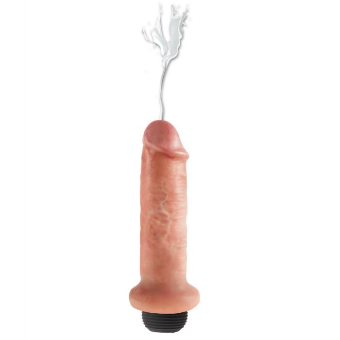 KING COCK - GODE ÉJACULATEUR 17,8 CM NATUREL