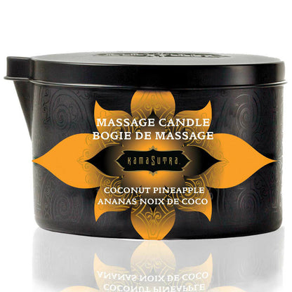 KAMASUTRA - BOUGIE DE MASSAGE NOIX DE COCO ET ANANAS 170G