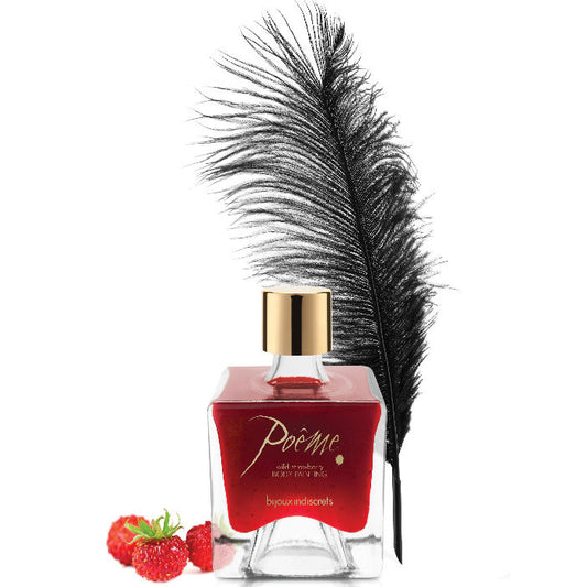 BIJOUX - POEME PEINTURE COMESTIBLE FRAISE DES BOIS 50 GR