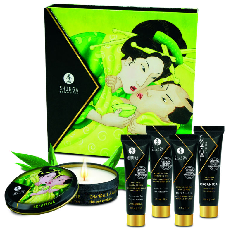 SHUNGA - KIT DE THÉ VERT BIO SECRET GEISHA