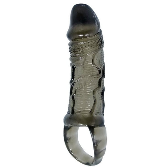 BAILE - GAINE D'EXTENSION DE PÉNIS AVEC SANGLE POUR TESTICULES 11,5 CM