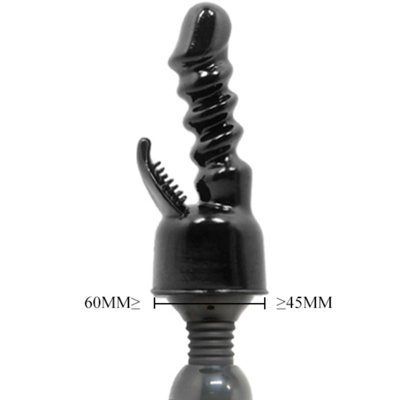 DANCE - POWER HEAD TÊTE INTERCHANGEABLE POUR STIMULATION INTERNE ET CLITORIALE
