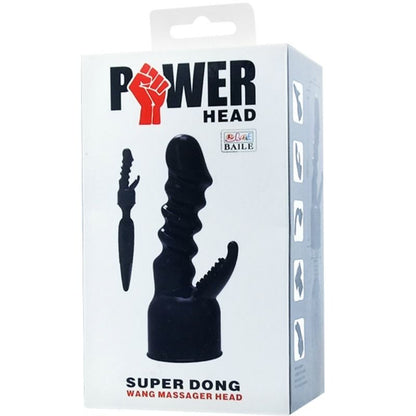 DANCE - POWER HEAD TÊTE INTERCHANGEABLE POUR STIMULATION INTERNE ET CLITORIALE