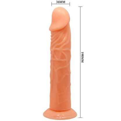 DANCE - DILDO VIVE RÉALISTE 19,8 CM COR NATUREL