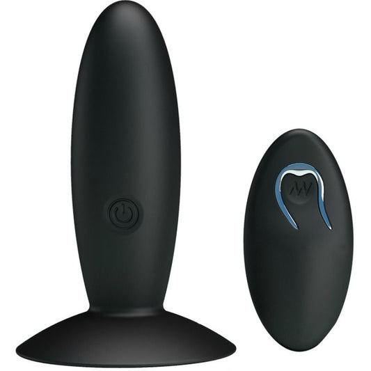 PRETTY LOVE - PLUG ANAL RECHARGEABLE AVEC VIBRATION ET TÉLÉCOMMANDE