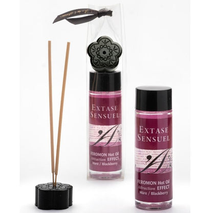 EXTASE SENSUAL - HUILE DE MASSAGE EFFET CHALEUR AUX PHÉROMONES DE MÛRE 100 ML