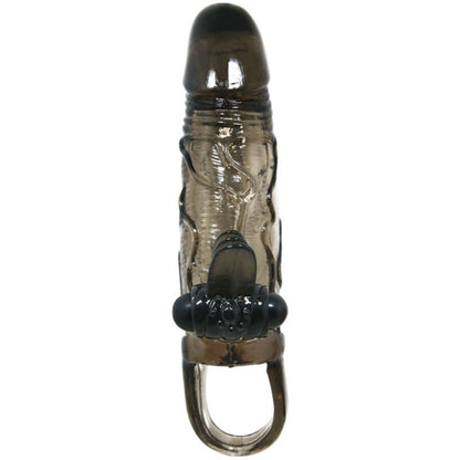 DANCE - BRAVE MAN MANCHE PÉNIS VIBRANT ANAL ET CLITORIS 16,5 CM NOIR