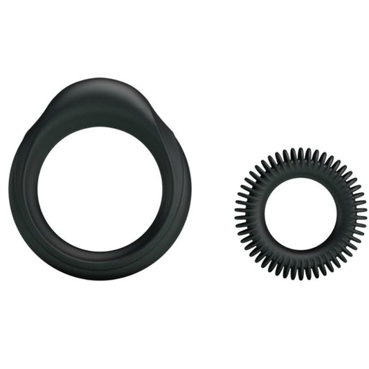 DANSE - KIT 2 ANNEAUX EN SILICONE RING MANHOOD