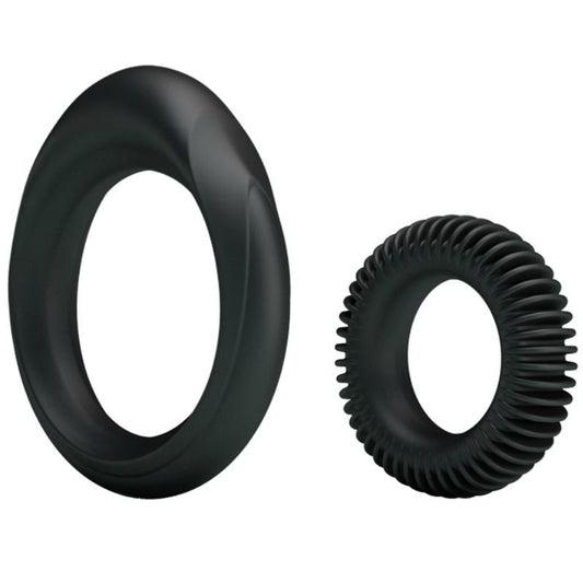 DANSE - KIT 2 ANNEAUX EN SILICONE RING MANHOOD