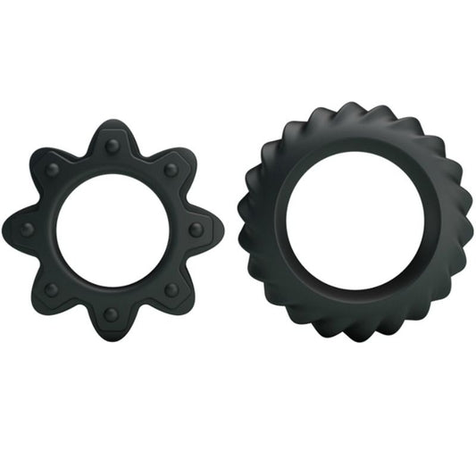 DANSE - KIT 2 BAGUES EN SILICONE BAGUE FLEURIE