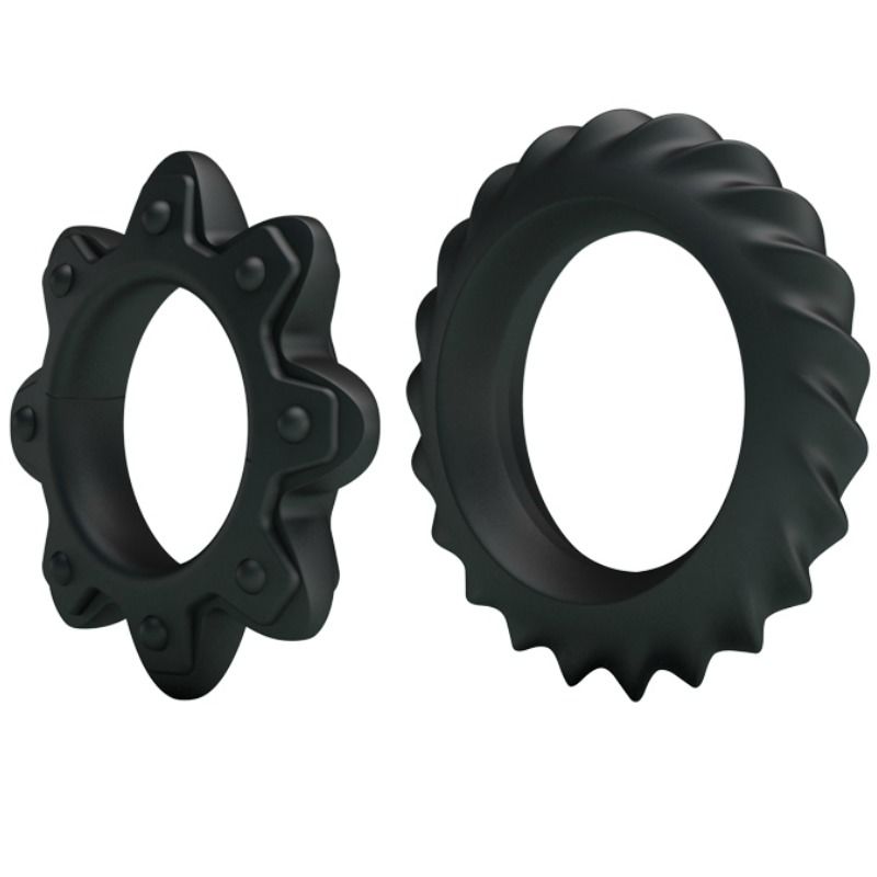 DANSE - KIT 2 BAGUES EN SILICONE BAGUE FLEURIE