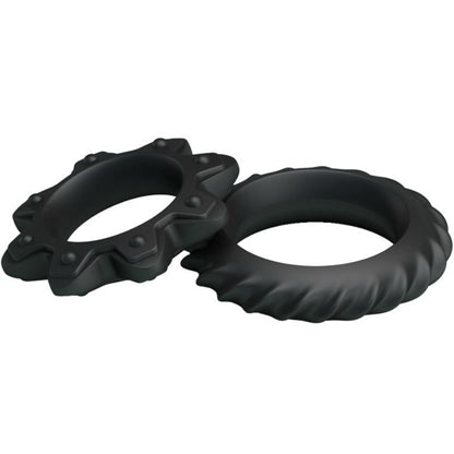 DANSE - KIT 2 BAGUES EN SILICONE BAGUE FLEURIE