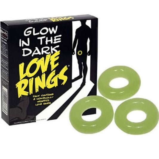 SPENCER &amp; FLEETWOOD - LOT DE 3 BAGUES FLUORESCENTES