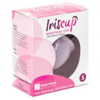 IRISCUP - PETITE COUPE MENSTRUELLE ROSE + SACHET DE STÉRILISATION GRATUIT