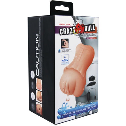 CRAZY BULL - MASTURBATEUR VAGIN WATER SKIN AVEC BULLET VIBRANT 2