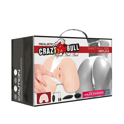 CRAZY BULL - VAGIN ET ANUS RÉALISTES AVEC VIBRATION POSITION 5