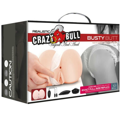 CRAZY BULL - VAGIN ET ANUS RÉALISTES AVEC VIBRATION POSITION 6