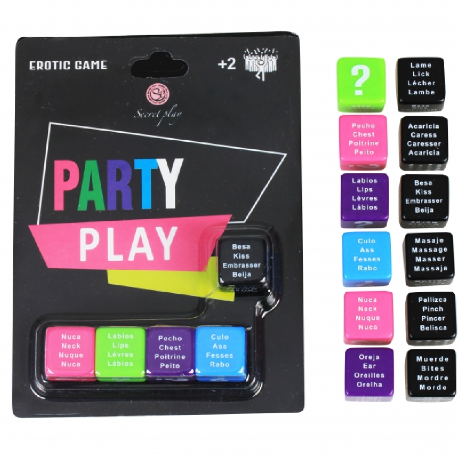 SECRETPLAY - JEU DE FÊTE À 5 DÉS (ES/PT/EN/FR)