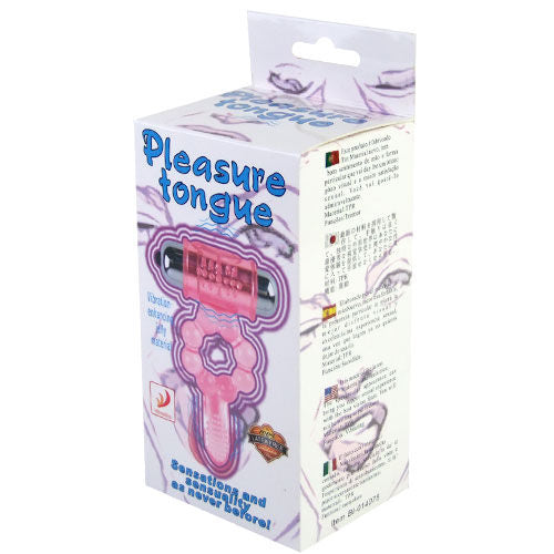DANSE - ANNEAU DE LANGUE VIBRANT ROSE AVEC 10 RYTHMES