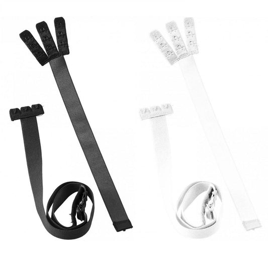 BYE-BRA - ADAPTATEUR DE SOUTIEN-GORGE DOS OUVERT NOIR ET BLANC