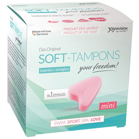 JOYDIVISION SOFT-TAMPONS - MINI TAMPONS ORIGINAUX LOVE / 3 UNITÉS