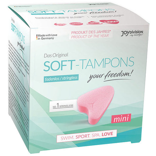 JOYDIVISION SOFT-TAMPONS - MINI TAMPONS ORIGINAUX LOVE / 3 UNITÉS