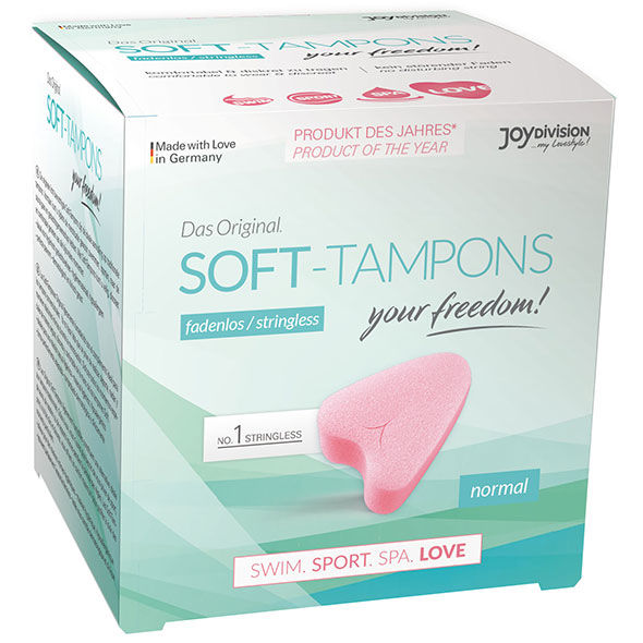 JOYDIVISION SOFT-TAMPONS - TAMPONS ORIGINAUX LOVE / 3 UNITÉS