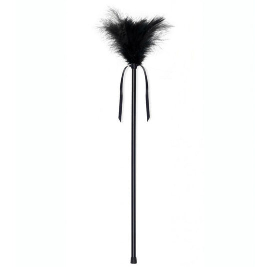 SECRETPLAY - PLUMERO PLUMAS NEGRO 40 CM