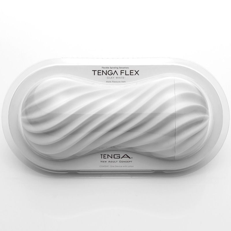 TENGA - MASTUBATEUR MÂLE FLEX BLANC