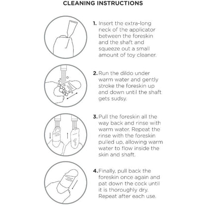 KING COCK - GODE RÉALISTE NATUREL NON COUPÉ 21 CM