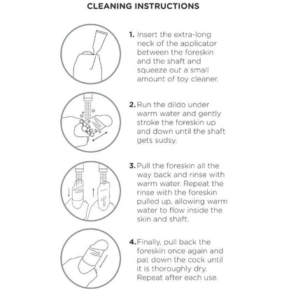 KING COCK - GODE RÉALISTE NATUREL NON COUPÉ 15 CM