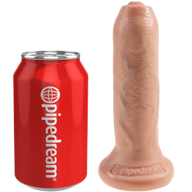 KING COCK - GODE RÉALISTE NATUREL NON COUPÉ 15 CM