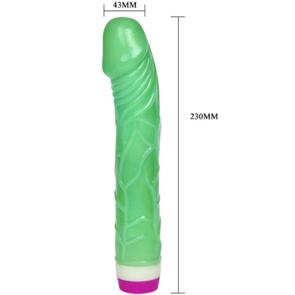 DANCE - VIBRATEUR WAVES OF PLEASURE 23 CM VERT