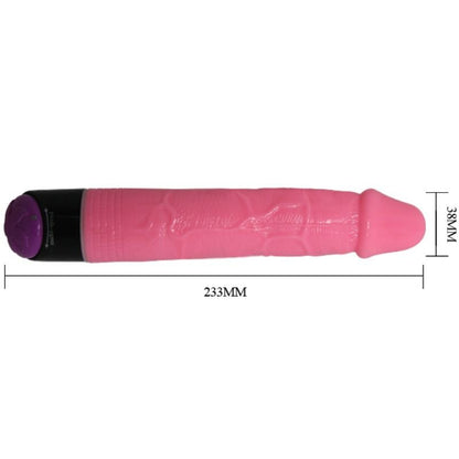 DANCE - VIBRATEUR RÉALISTE COLORÉ SEXUEL ROSE 23 CM