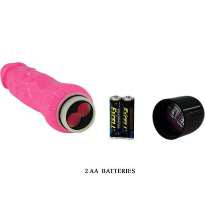 DANCE - VIBRATEUR RÉALISTE COLORÉ SEXUEL ROSE 24 CM