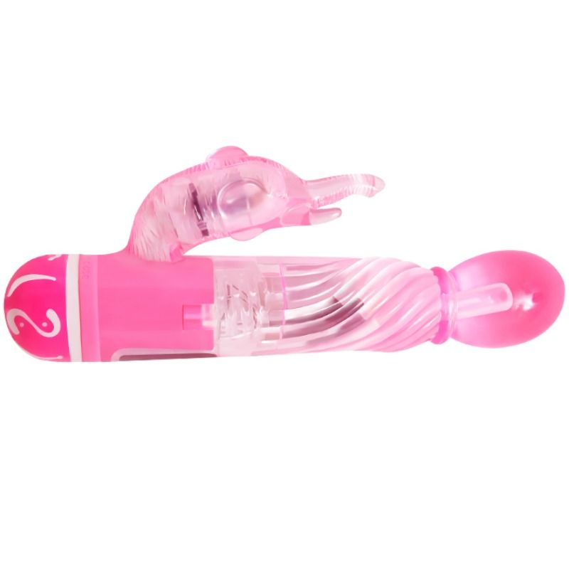BAILE - VIBRATEUR ROSE MULTI-VITESSES AVEC STIMULATEUR