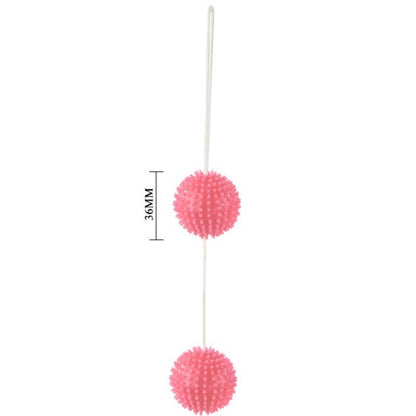 DANSE - UN PLAISIR PROFOND BOULES TEXTURÉES ROSE 3,6 CM