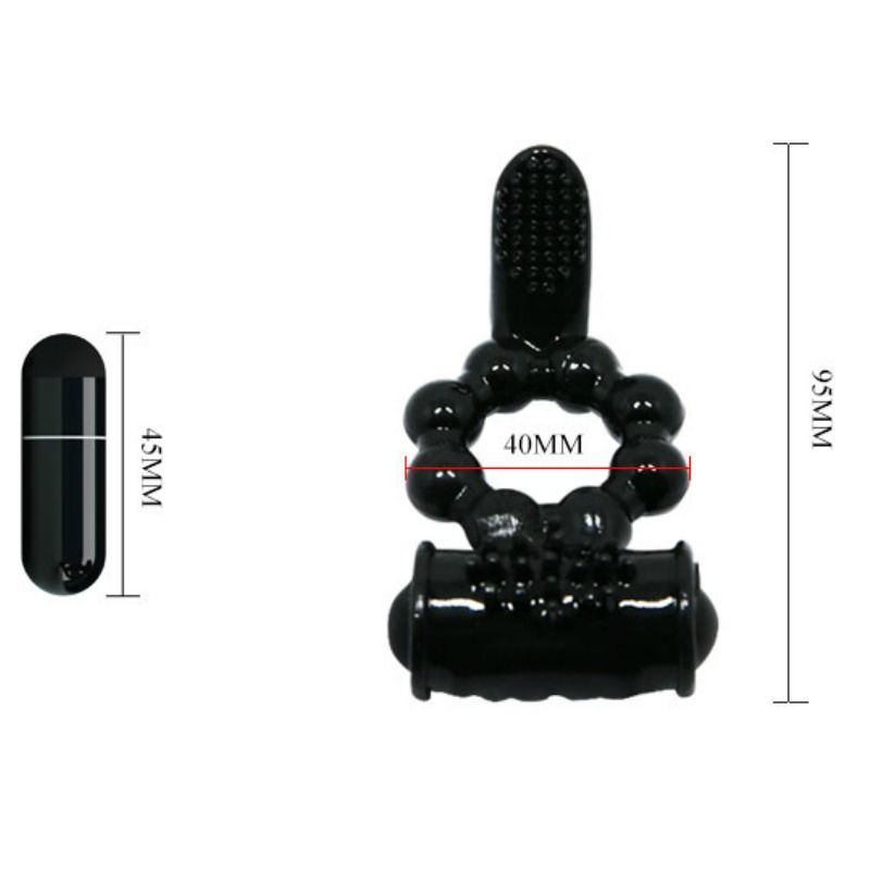 DANCE - SWEET RING RING AVEC DOUBLE STIMULATEUR
