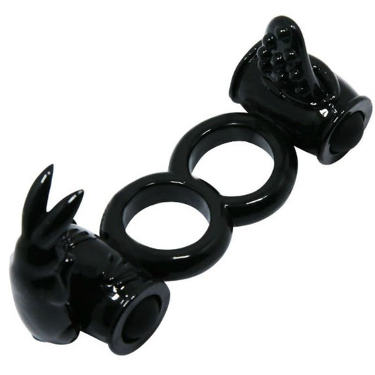 DANSE - SWEET RING DOUBLE RING AVEC DOUBLE LAPIN