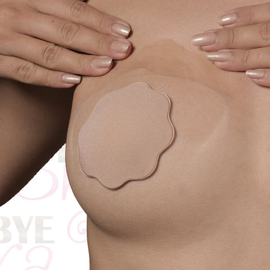 BYE-BRA - REHAUSSEUR DE POITRINE + CACHE-MATONS EN SOIE BONNET A/C