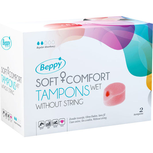 BEPPY - TAMPONS LUBRIFIÉS 2 UNITÉS