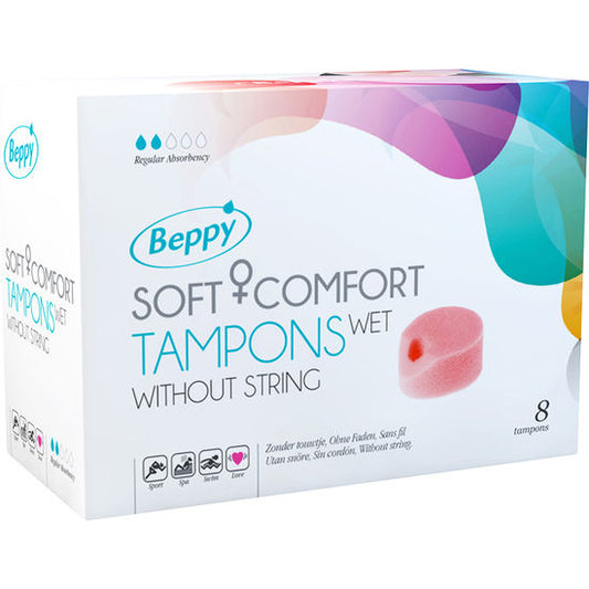 BEPPY - TAMPONS LUBRIFIÉS 8 UNITÉS