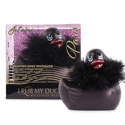 Big Tease Toys - I Rub My Duckie 2.0 | Canard vibrant Paris (noir)