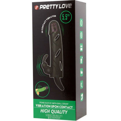PRETTY LOVE - ÉTUI VIBRANT EN SILICONE 14 CM 2.0