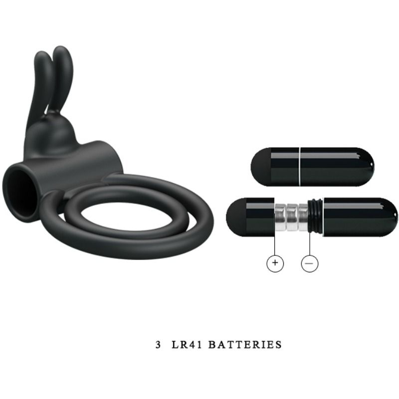 PRETTY LOVE - BAGUE VIBRANTE EN SILICONE OSMOND