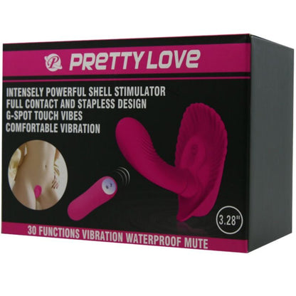 PRETTY LOVE - COQUILLE STIMULANTE TÉLÉCOMMANDÉE