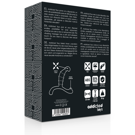 ADDICTED TOYS - PLAISIR ANAL PROSTATIQUE NOIR