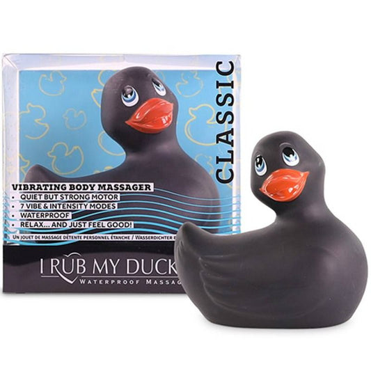 BIG TEASE TOYS - I RUB MY DUCKIE CLASSIQUE VIBRATEUR NOIR CANARD
